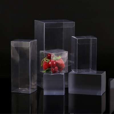 high quality small clear plastic packaging box with food packaging