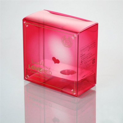 Custom Clear Printed Folding PVC Toy Plastic Packaging Box